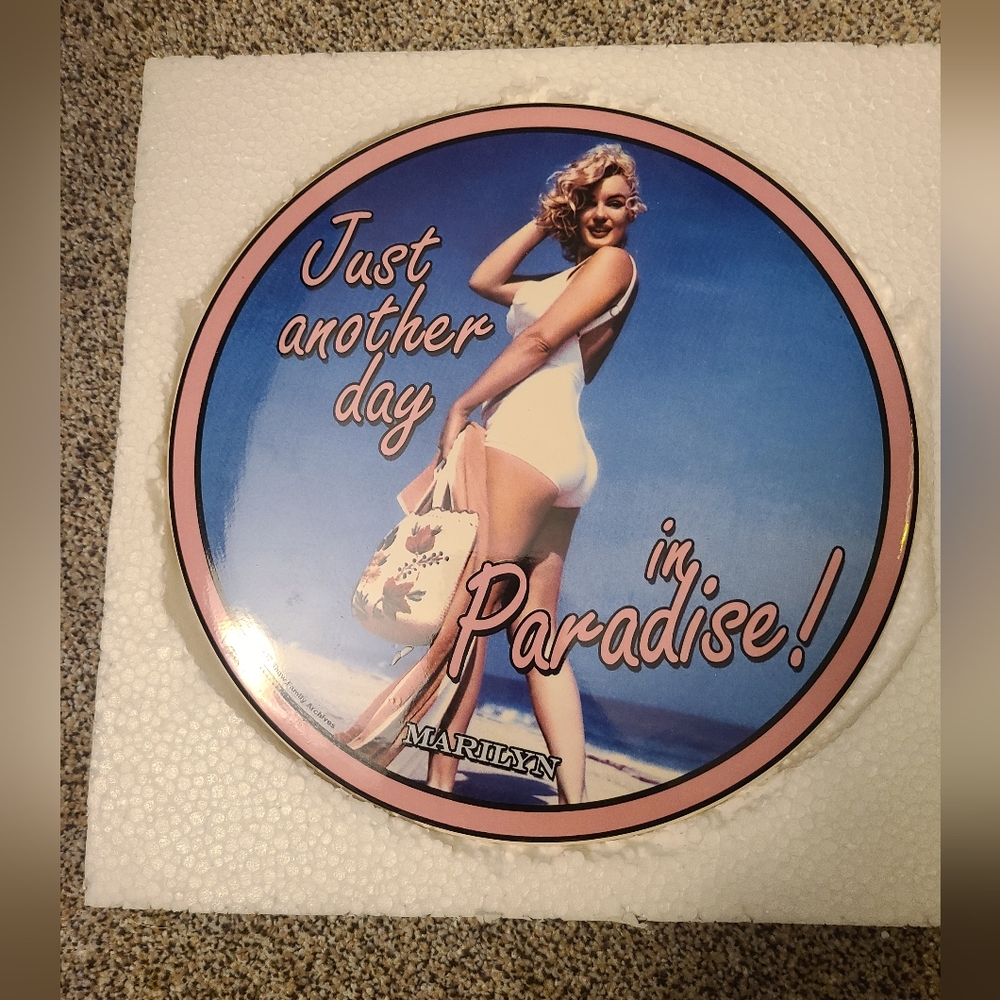9" Marilyn Monroe Ceramic Stepping Stone